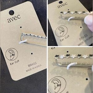 NEW Silver tone Ear Cuff! A great piece to finish off any outfit!